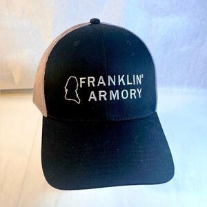 NEW - Franklin Armory hat - black baseball hat